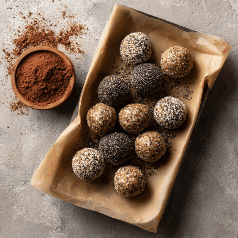 Energy Balls with Oats