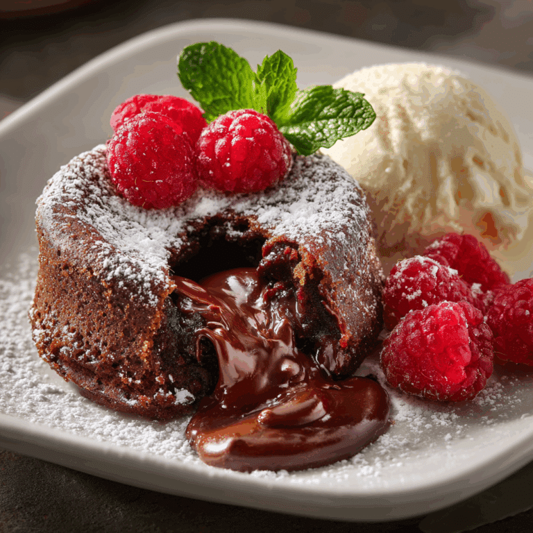 Nutella Lava Cakes