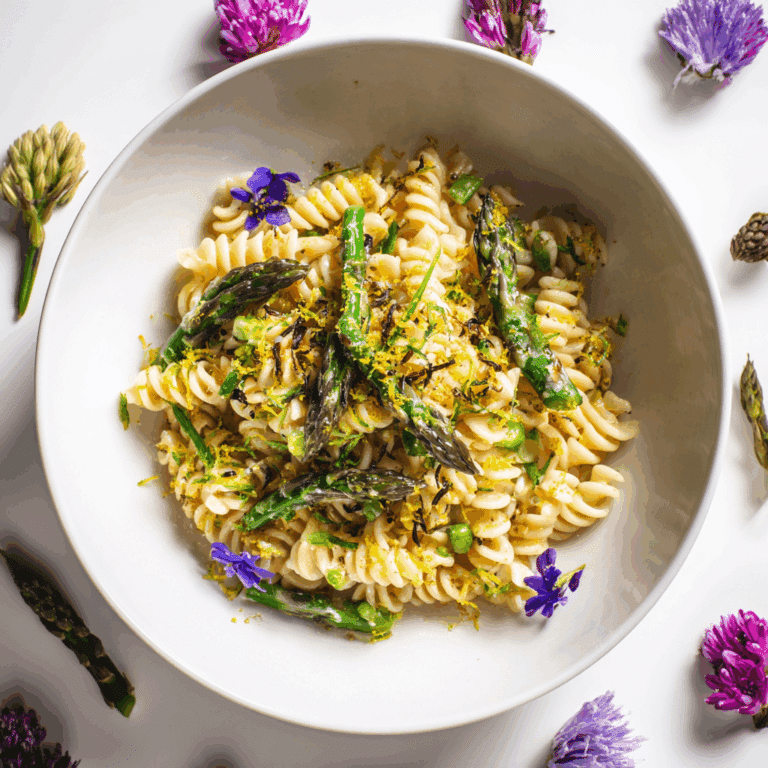 Asparagus Pasta (No-Sauce Version)