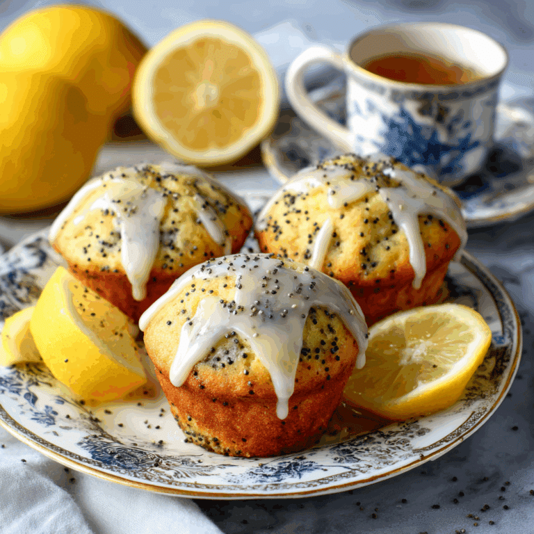 Lemon Poppy Seed Muffins