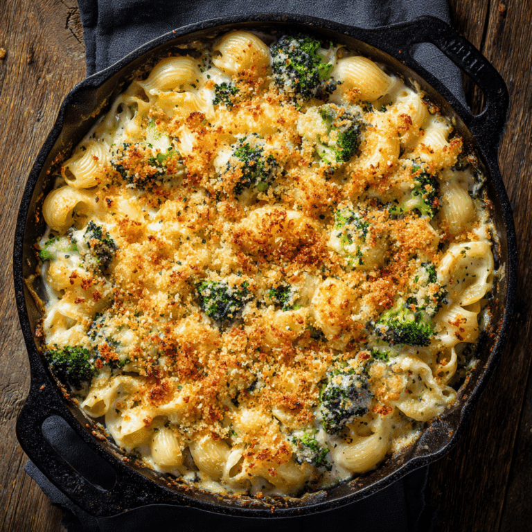 Mac and Cheese with Broccoli