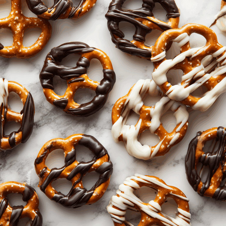 Chocolate-Covered Pretzels