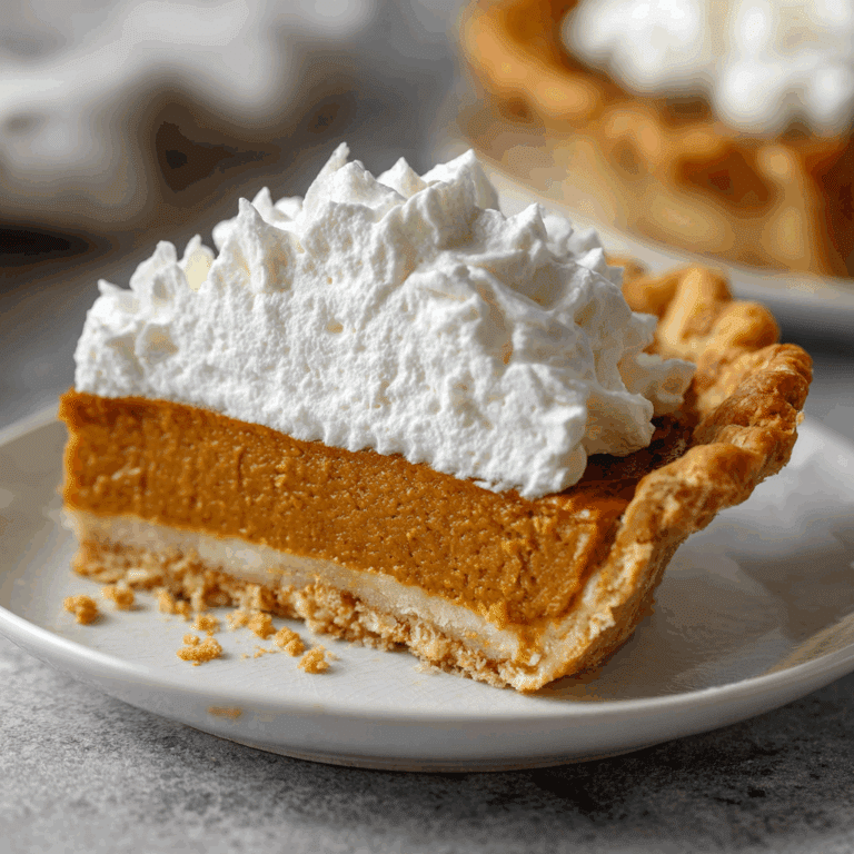 Pumpkin Cream Pie