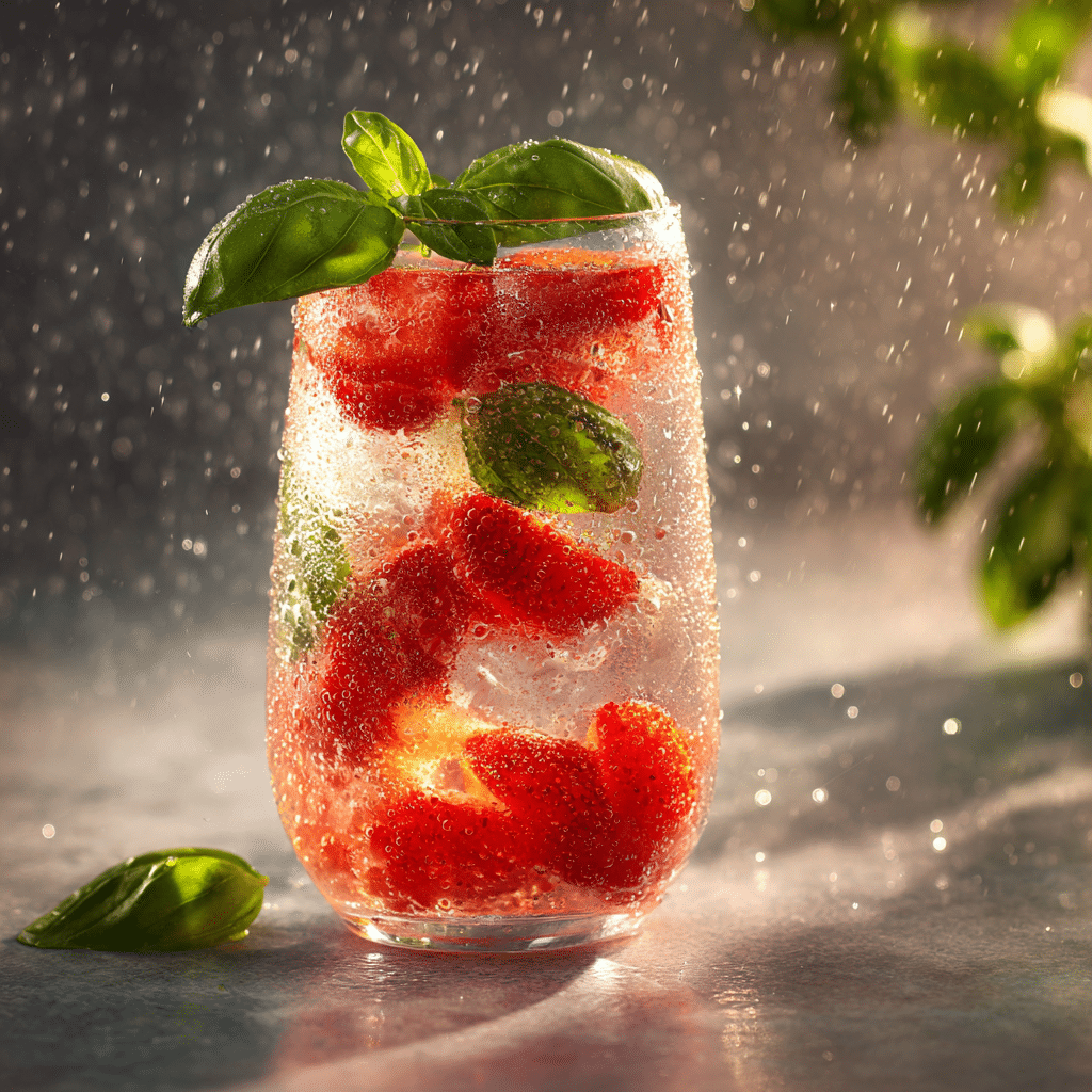 Strawberry Basil Lemonade