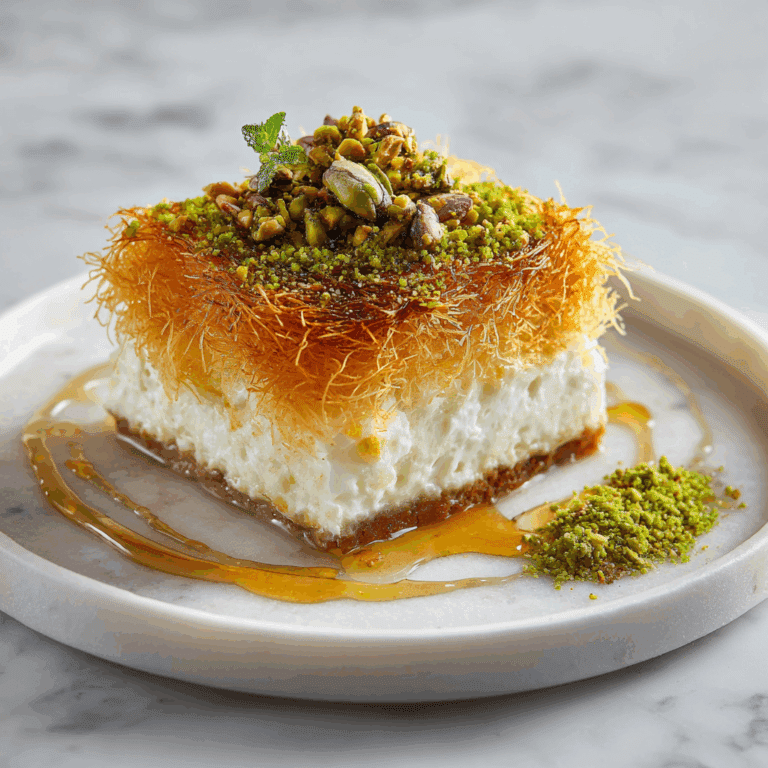Kunafa Cheesecake