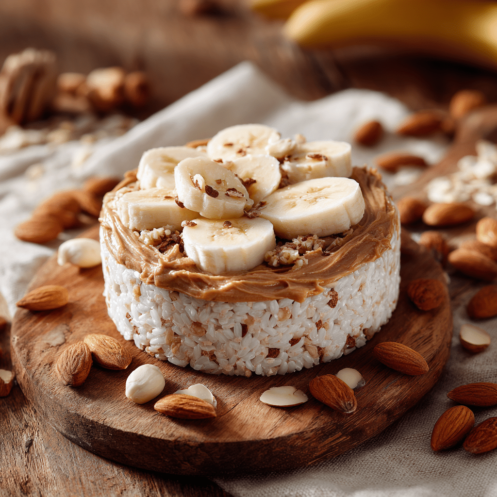 Rice Cake with Almond Butter