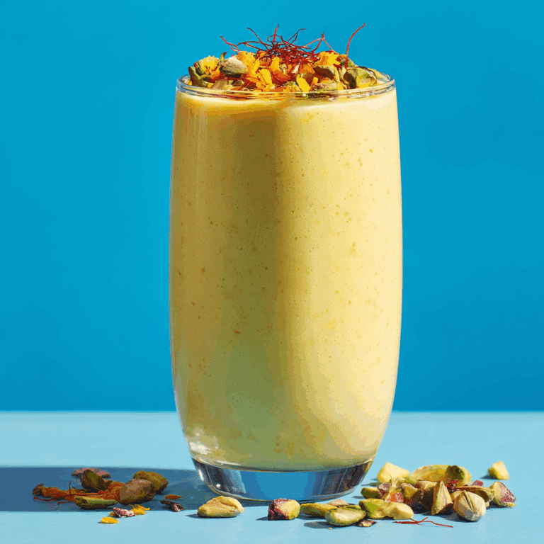 Mango Lassi Without Added Sugar