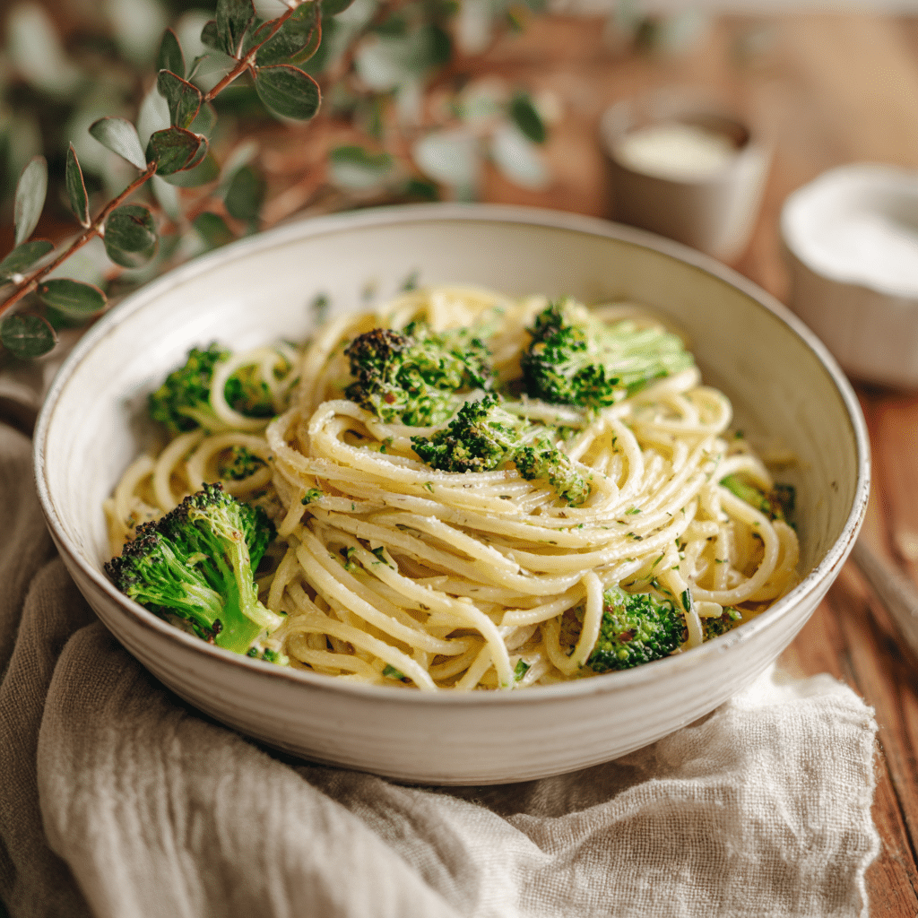 Broccoli Pasta Variant Without Sauce