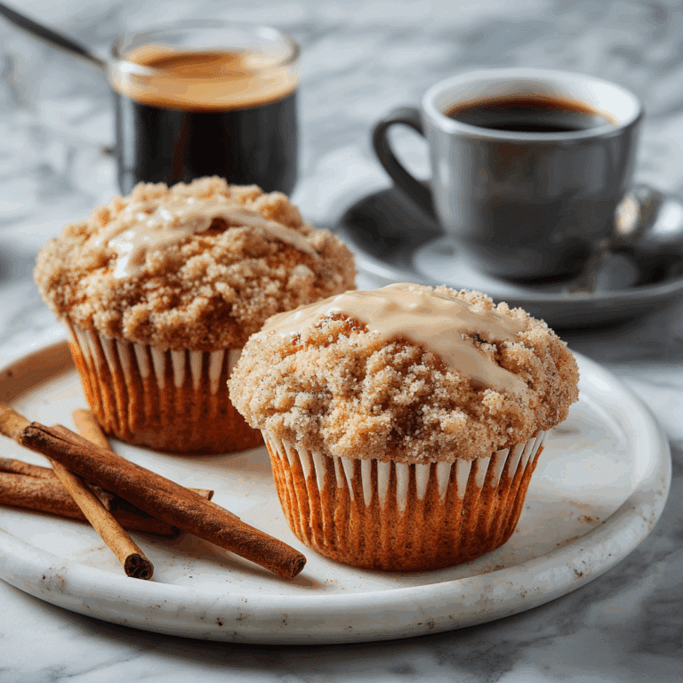 Coffee Crumb Muffins