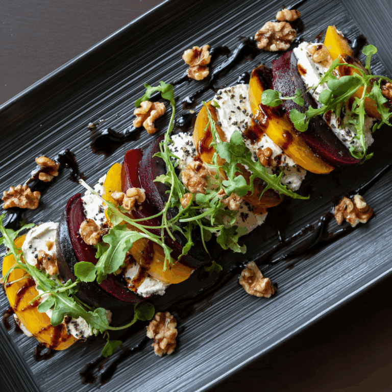 Beet and Goat Cheese Salad