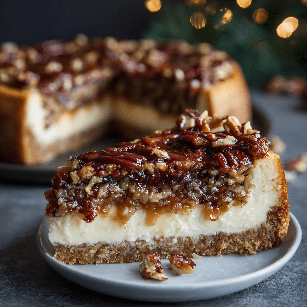 Pecan Pie Cheesecake