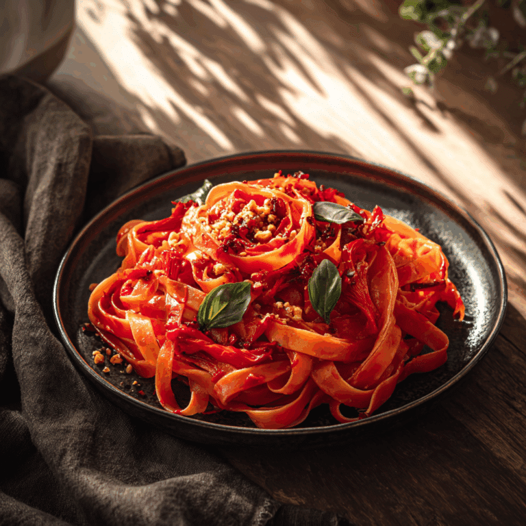 Red Pepper Pasta