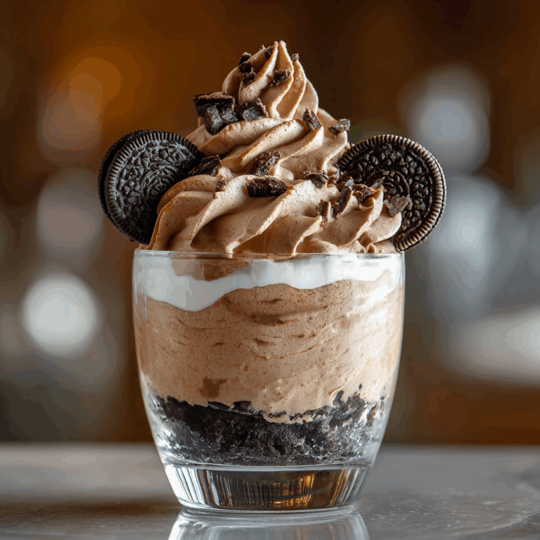 Oreo Mousse Cups