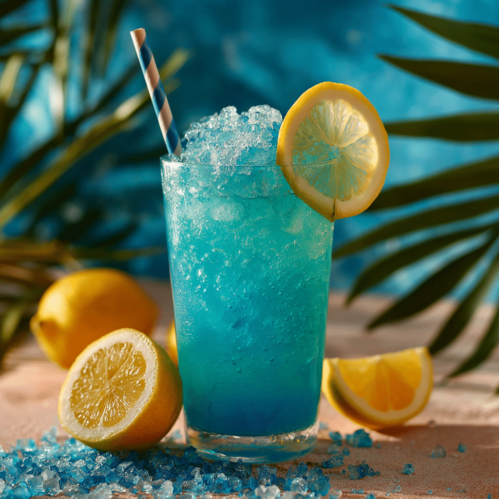 Blue Lagoon Mocktail