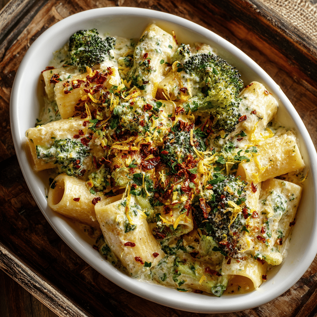 Creamy Broccoli-Ricotta Pasta