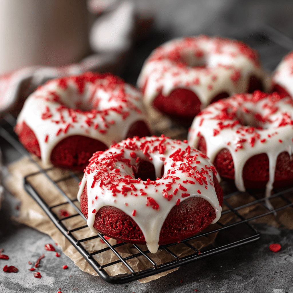 Red Velvet Donuts