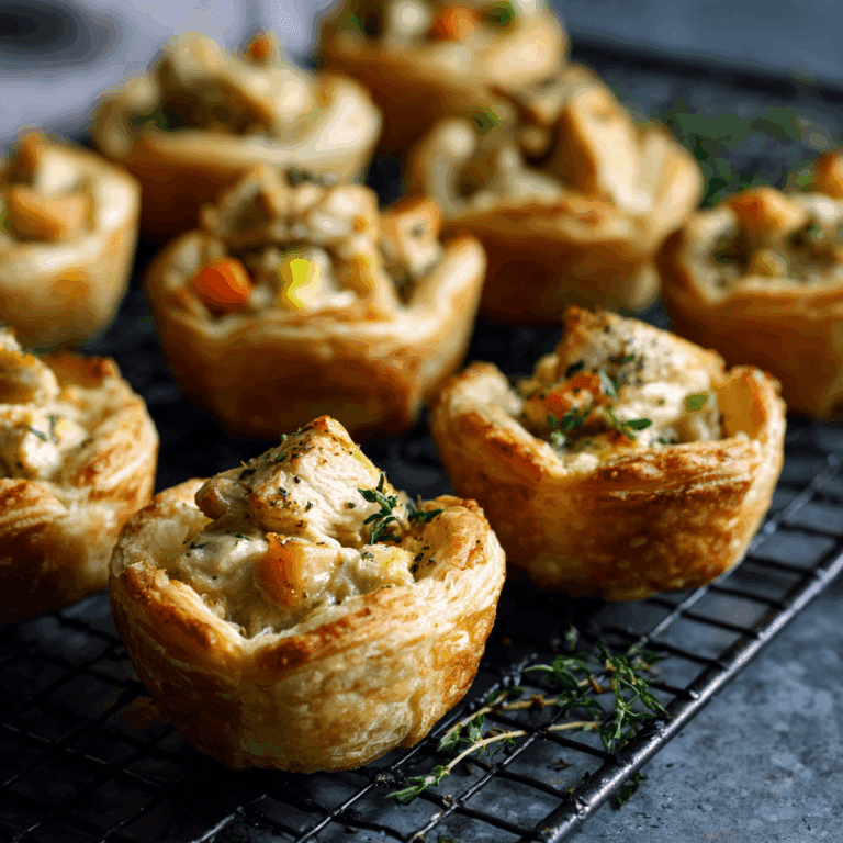 Chicken Pot Pie Cups