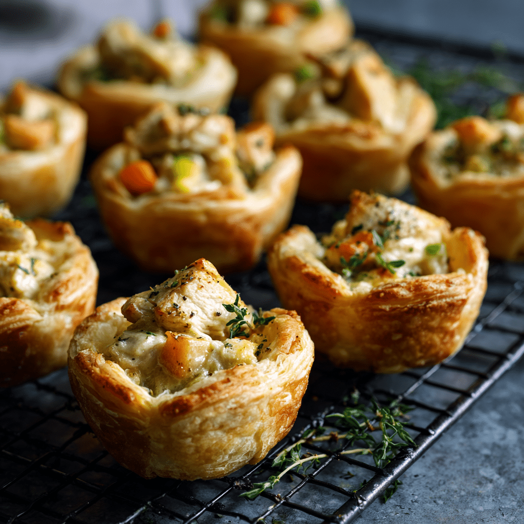 Chicken Pot Pie Cups