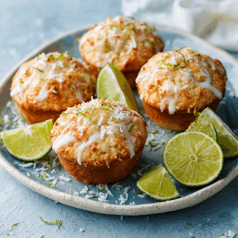 Coconut Lime Muffins