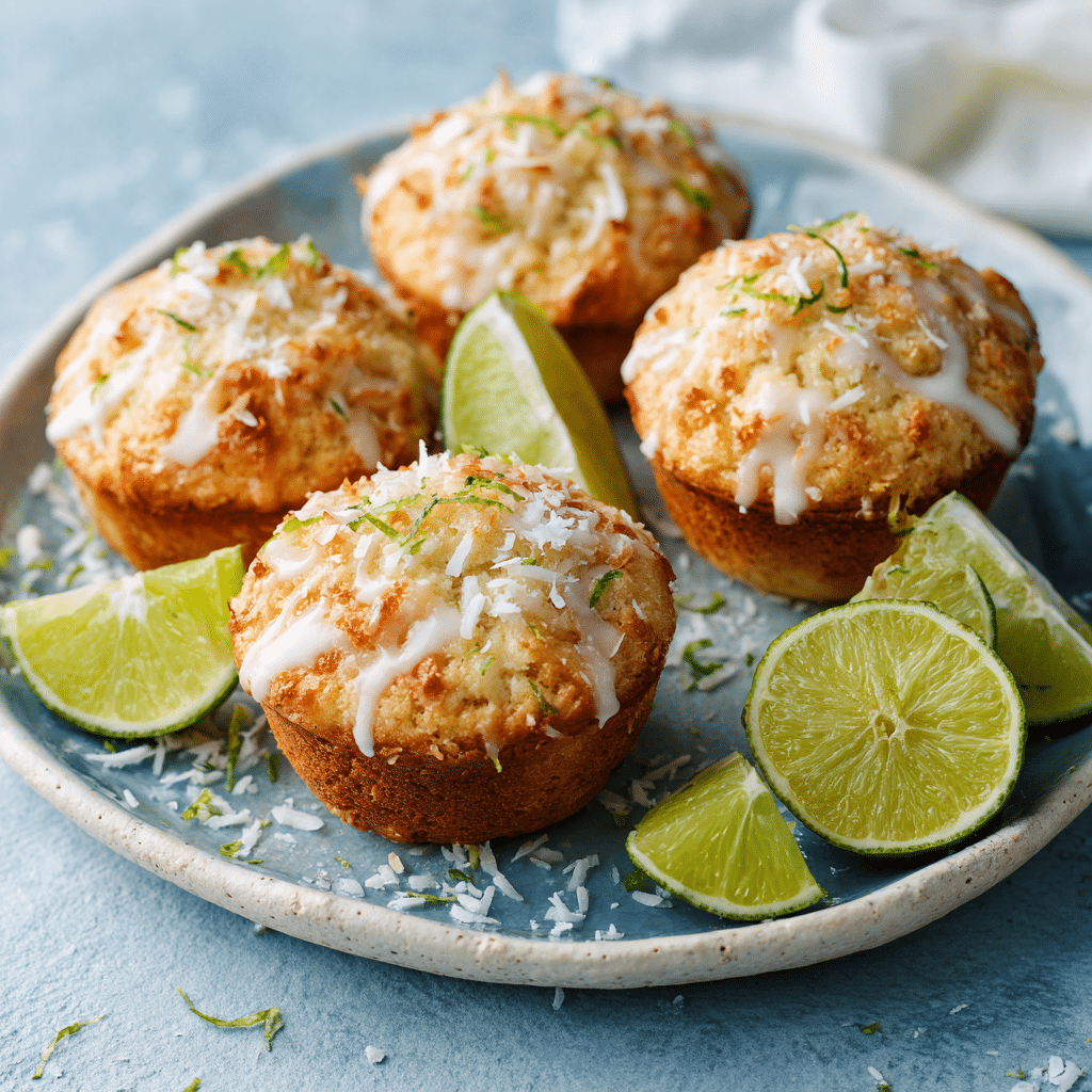 Coconut Lime Muffins