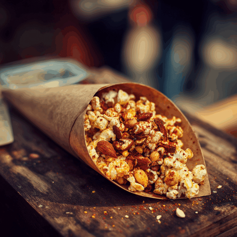 Spicy Popcorn Mix