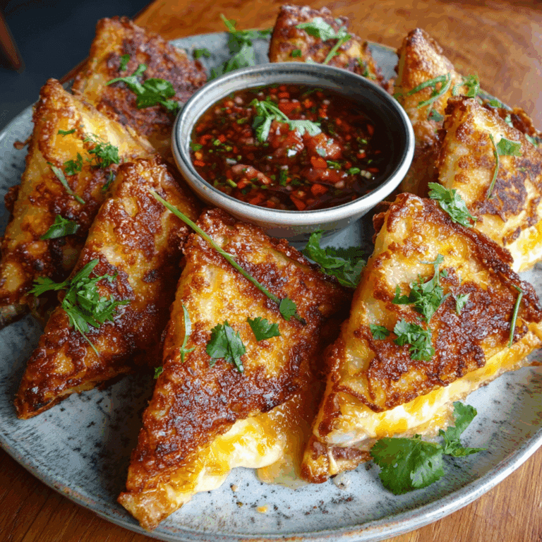 Cheese Quesadilla Triangles