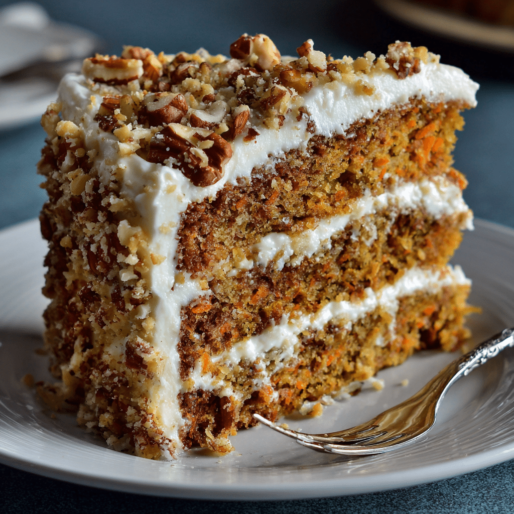 Carrot Cake with Cream Cheese Frosting