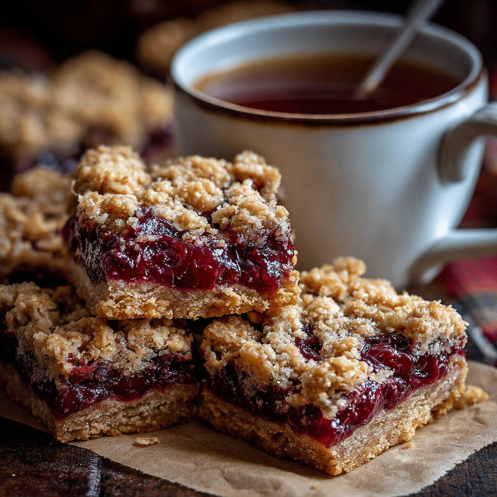 Cranberry Oatmeal Bars