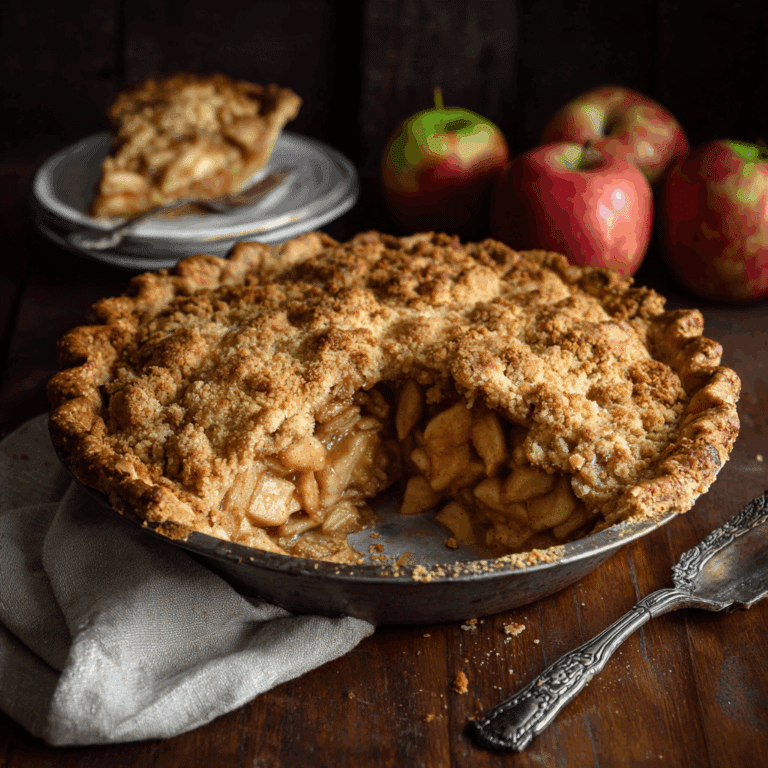 Apple Pie with Streusel or Top Crust