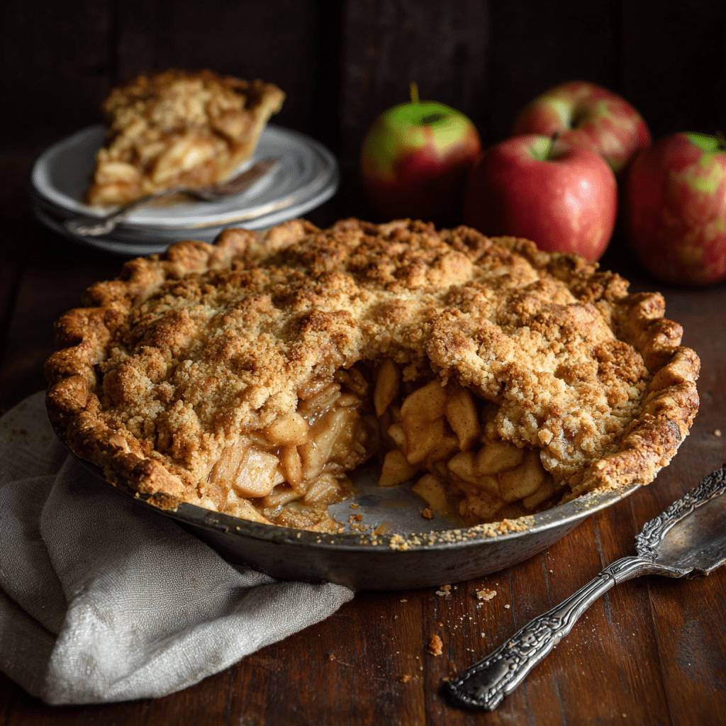 Apple Pie with Streusel or Top Crust