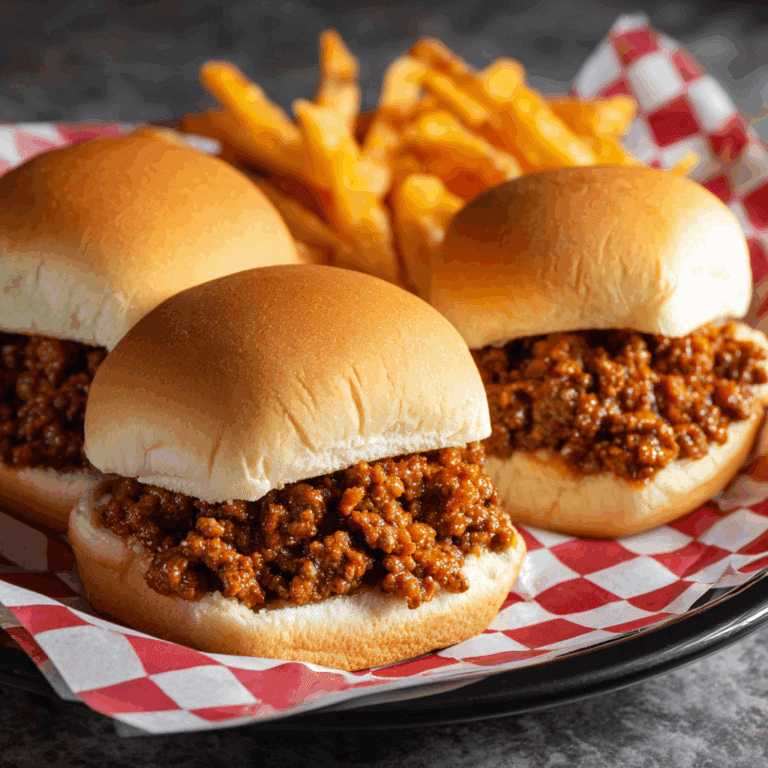 Sloppy Joes