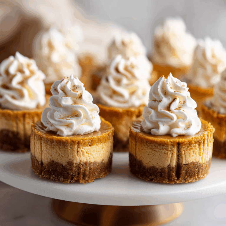 Mini Pumpkin Cheesecake Bites