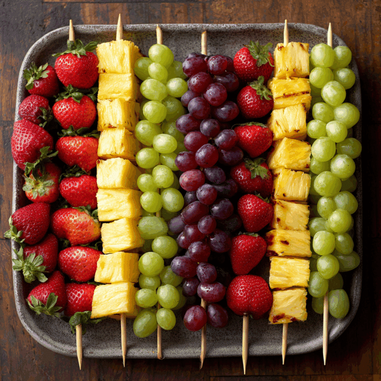 Fruit kabobs