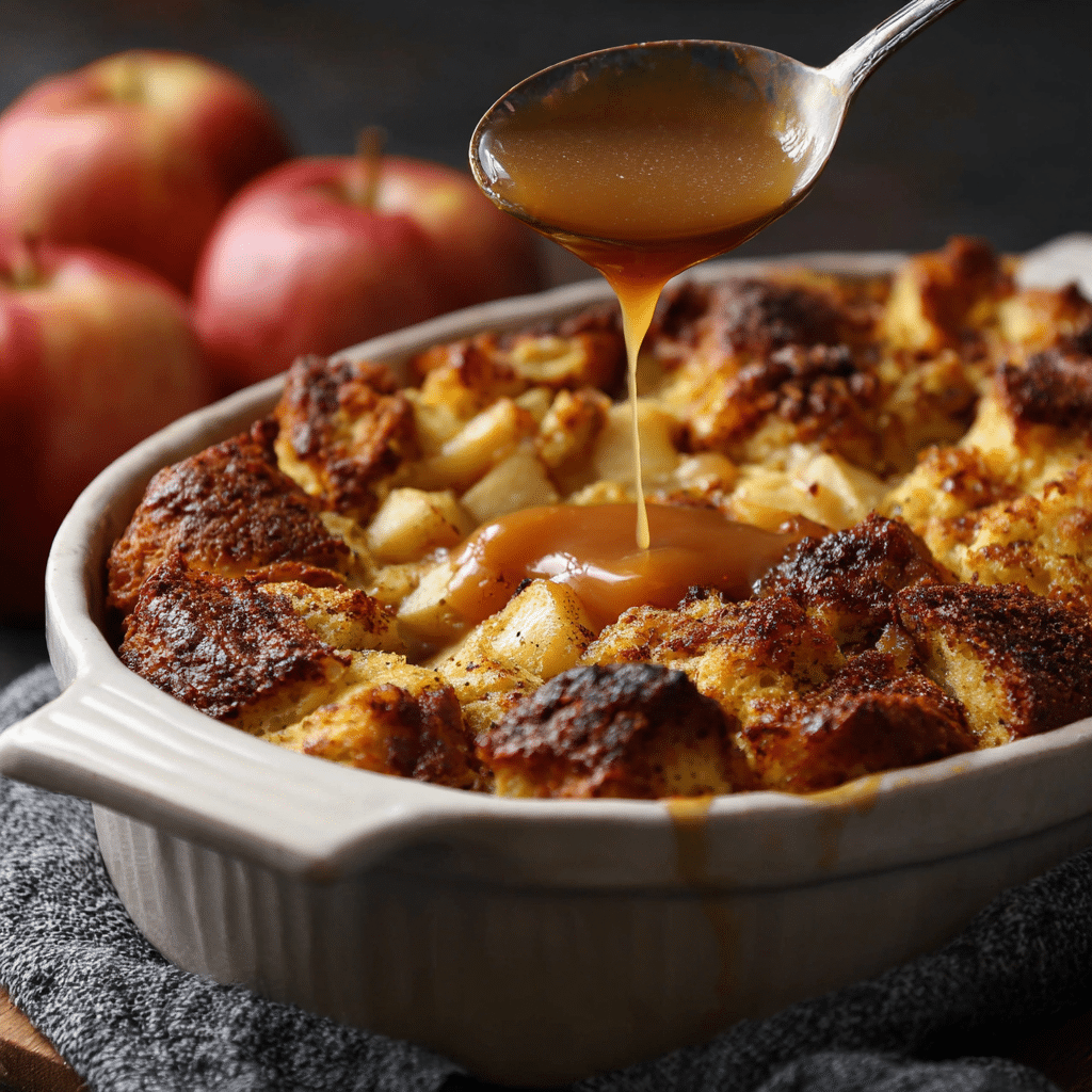 Apple Bread Pudding (Gramma’s Recipe)