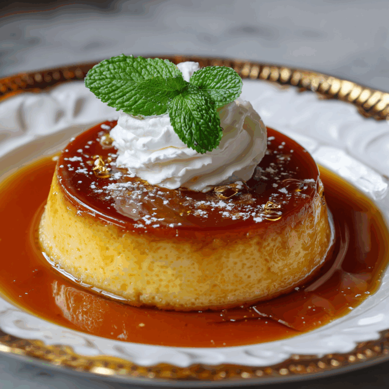 Caramel Flan (Crème Caramel)