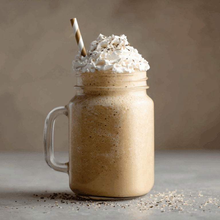 Vanilla Bean Frappe