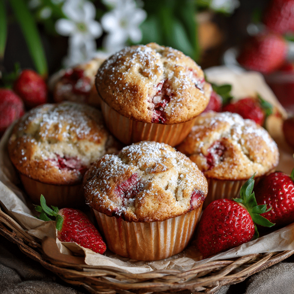 Strawberry Muffins
