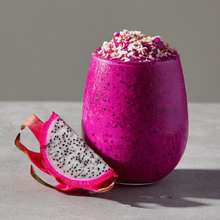 Dragon Fruit Smoothie Bowl Drink