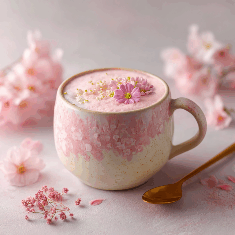Cherry Blossom Latte