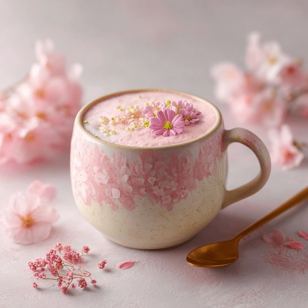 Cherry Blossom Latte