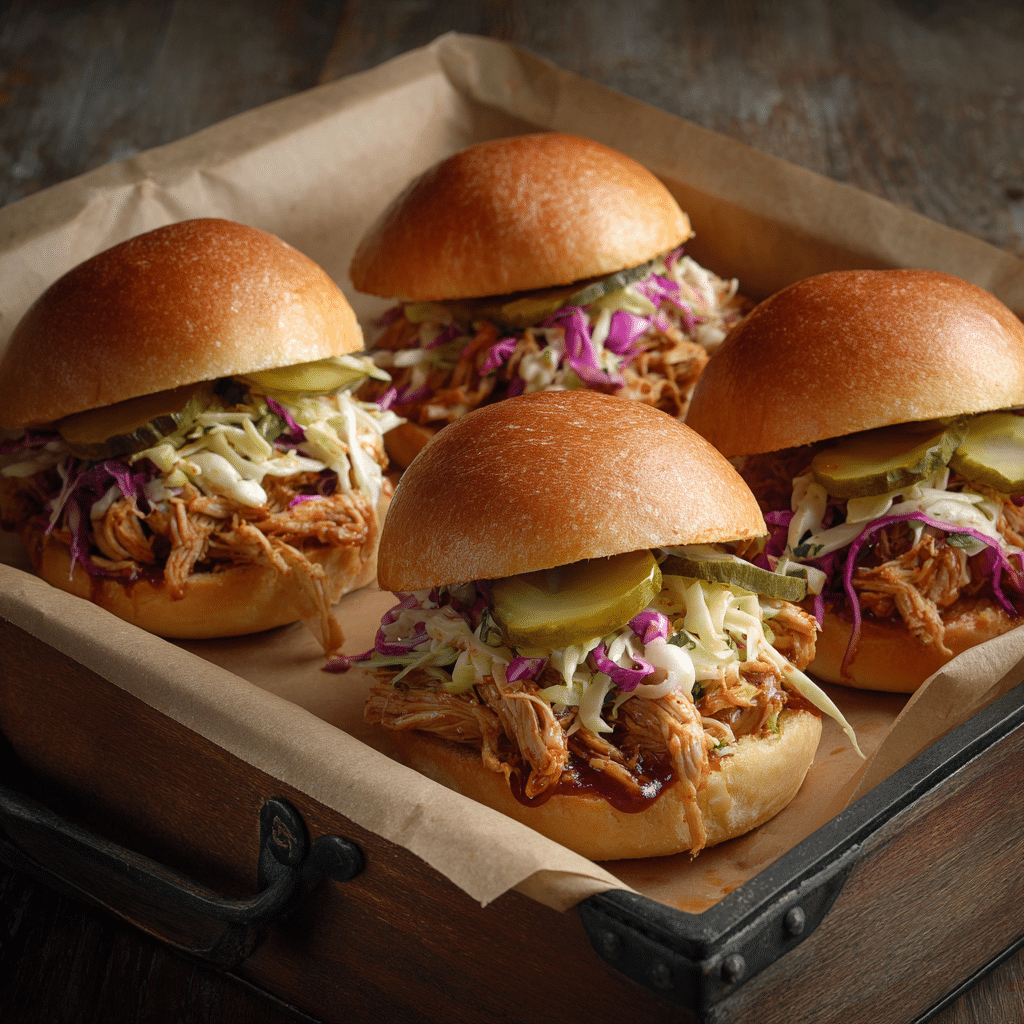 BBQ Chicken Sandwiches