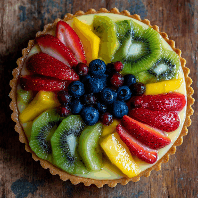 Tropical Fruit Tart