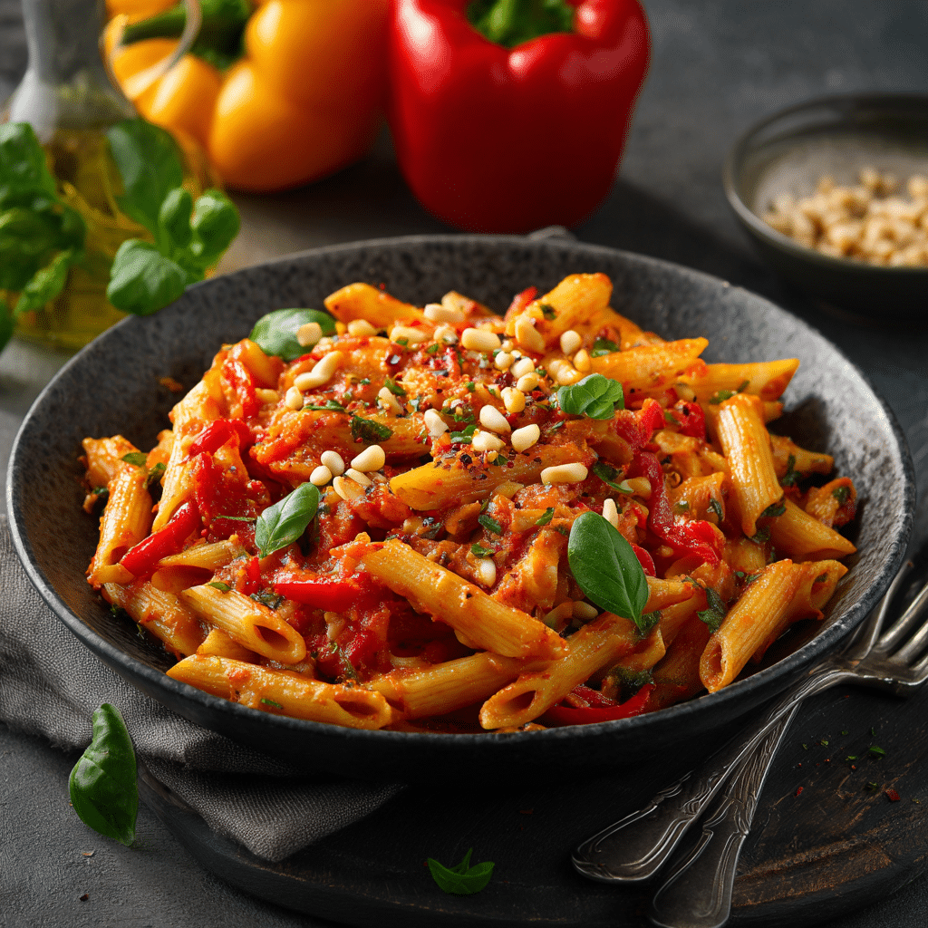 Roasted Red Pepper Pasta