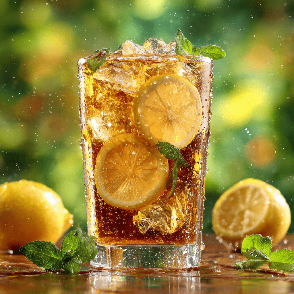 Lemon Mint Iced Tea