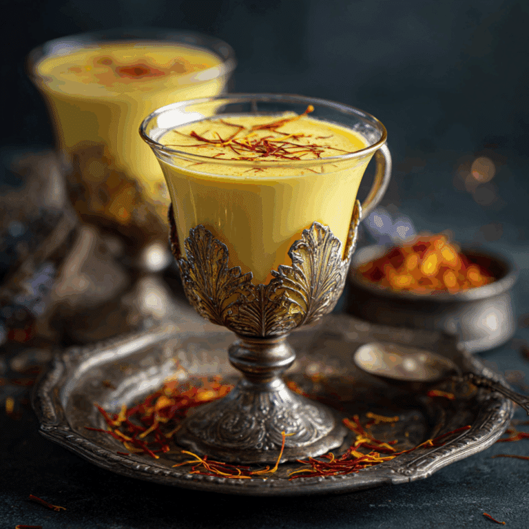 Golden Saffron Milk