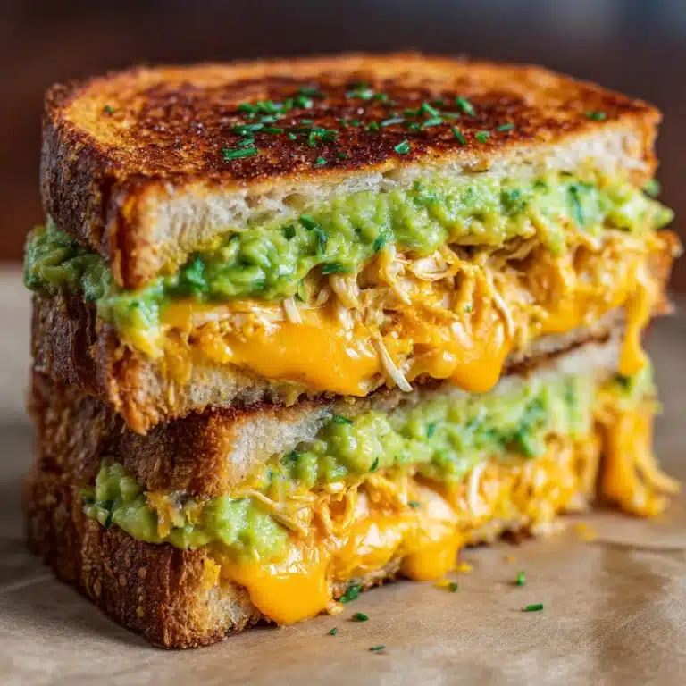 Chicken Avocado Melt Sandwich Recipe