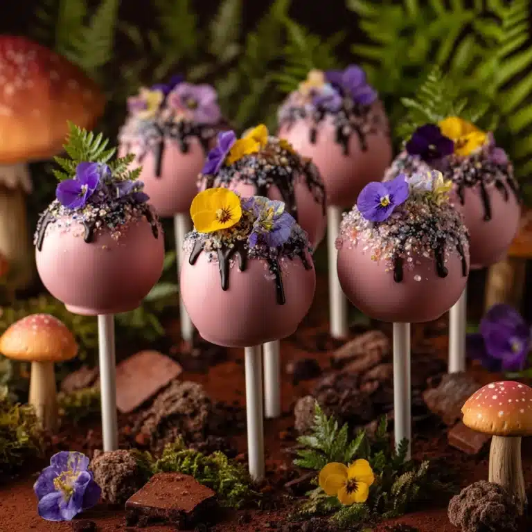 Forbidden Forest Blackberry Cheesecake Pops Recipe