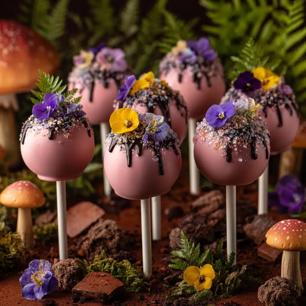 Forbidden Forest Blackberry Cheesecake Pops Recipe