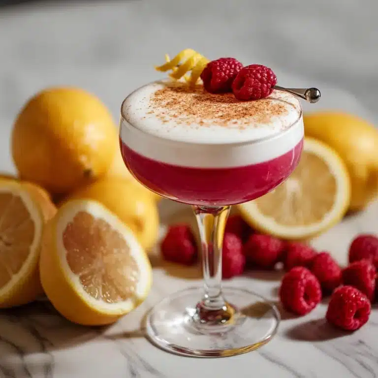 Raspberry Gin Sour