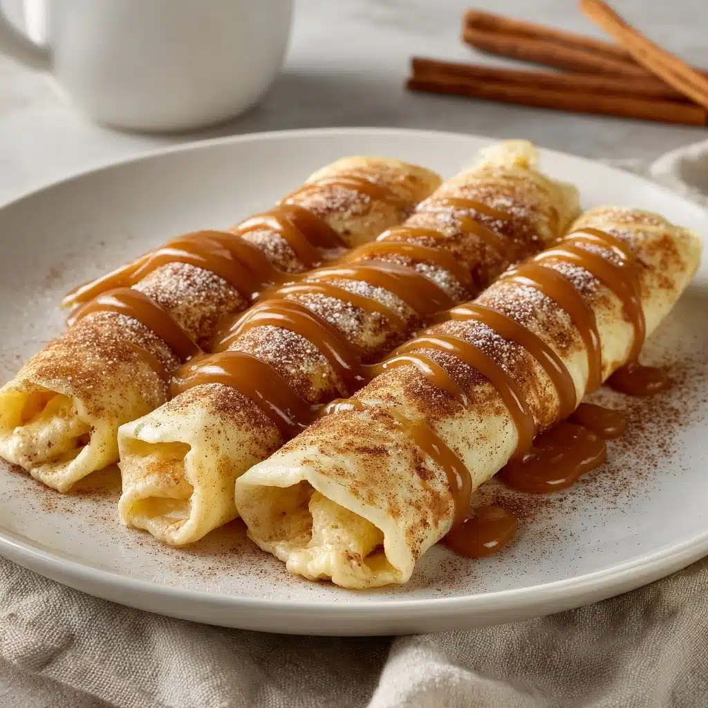 Cinnamon Roll Protein Crepes - Recipe Image